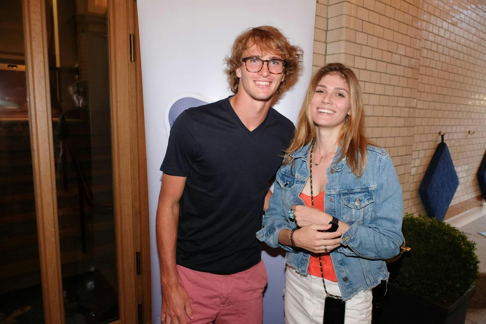Zverev und Olga