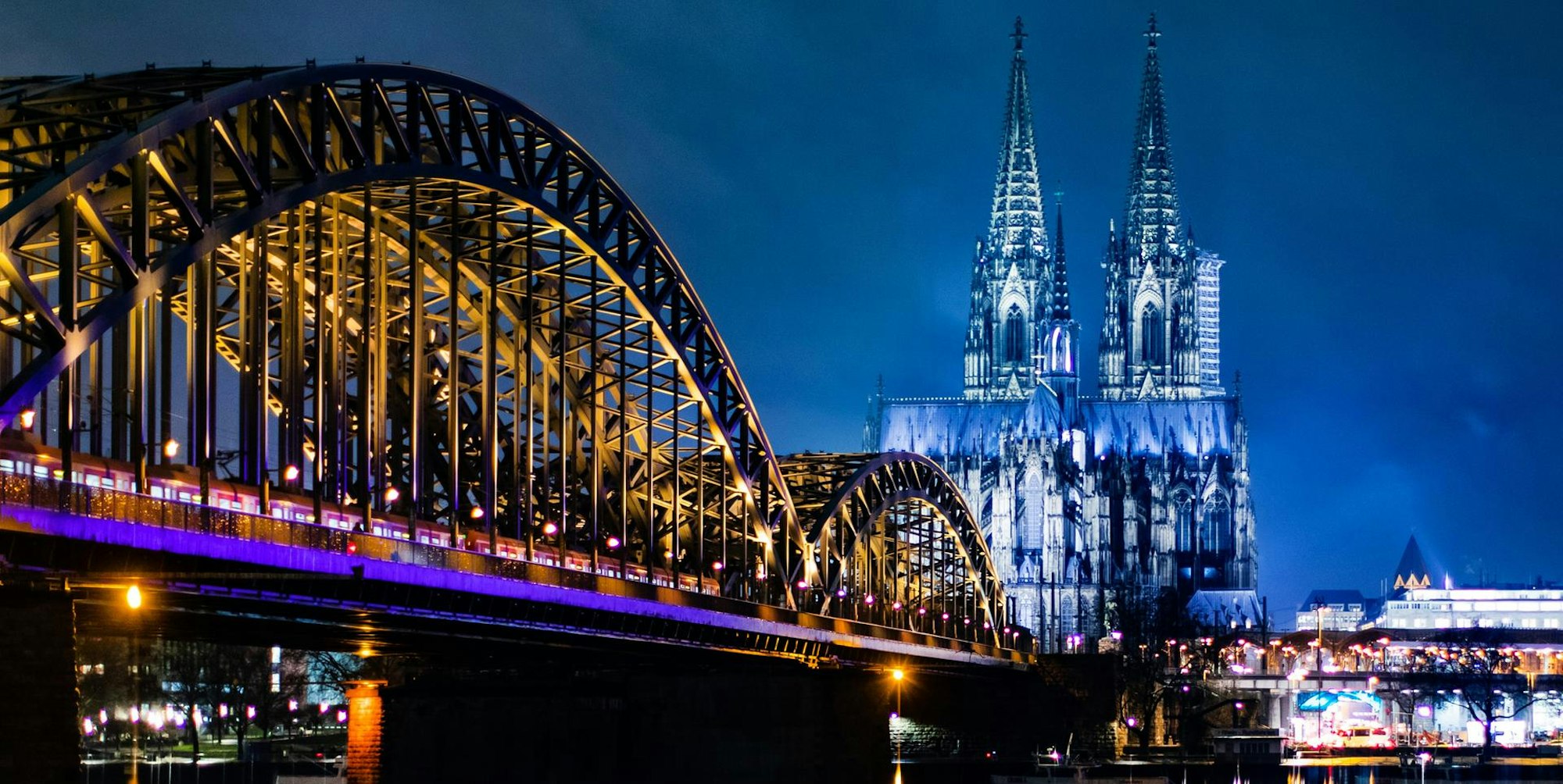 Kölner Dom und Hohenzollernbrücke