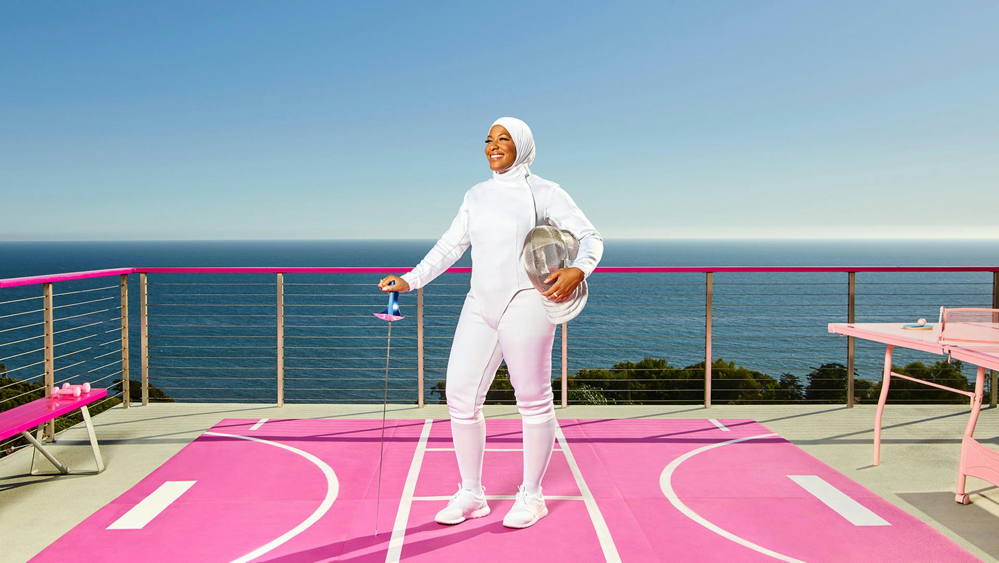 Airbnb_Barbie Haus_Ibtihaj Muhammad_quer