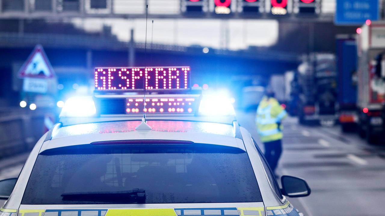 polizei unfall gesperrt