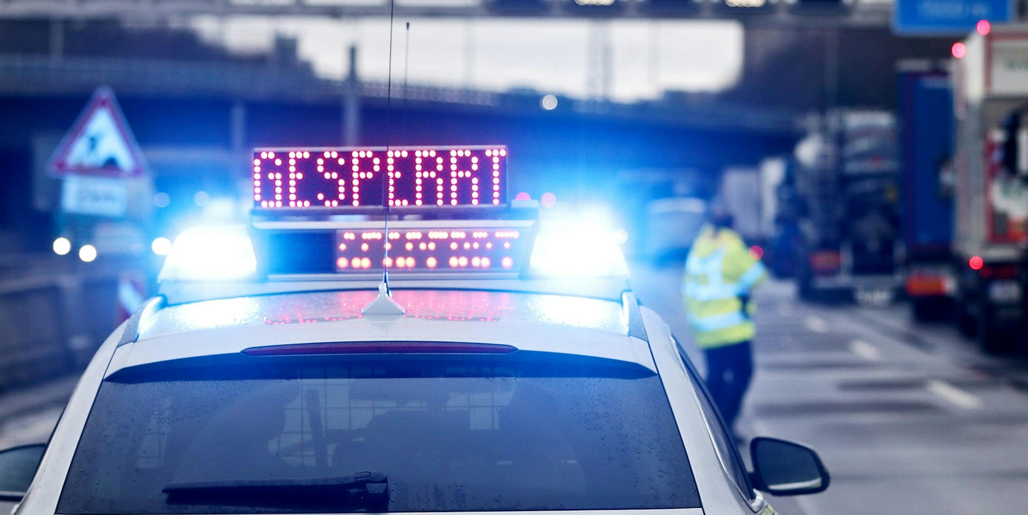 polizei unfall gesperrt