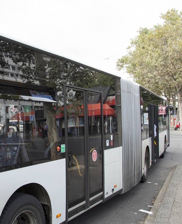 Ein Bus der Stadtwerke Bonn (SWB).