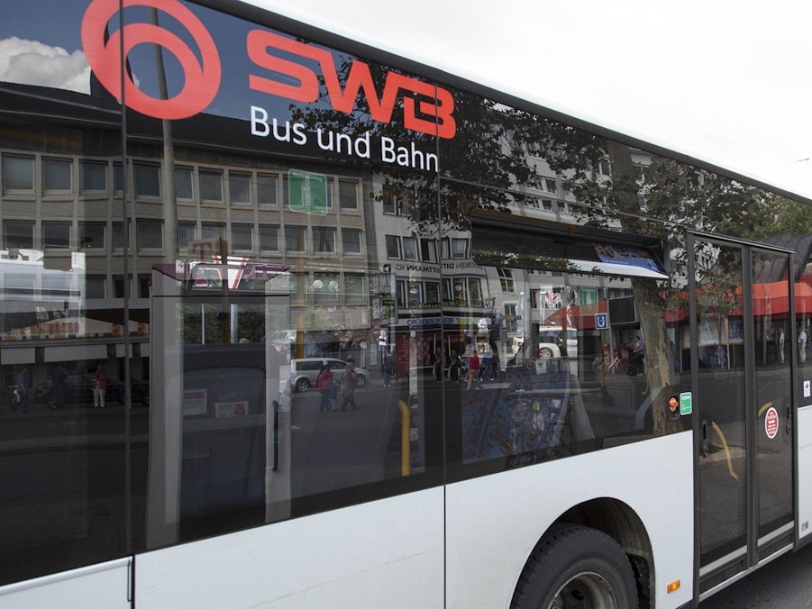 Ein Bus der Stadtwerke Bonn (SWB).