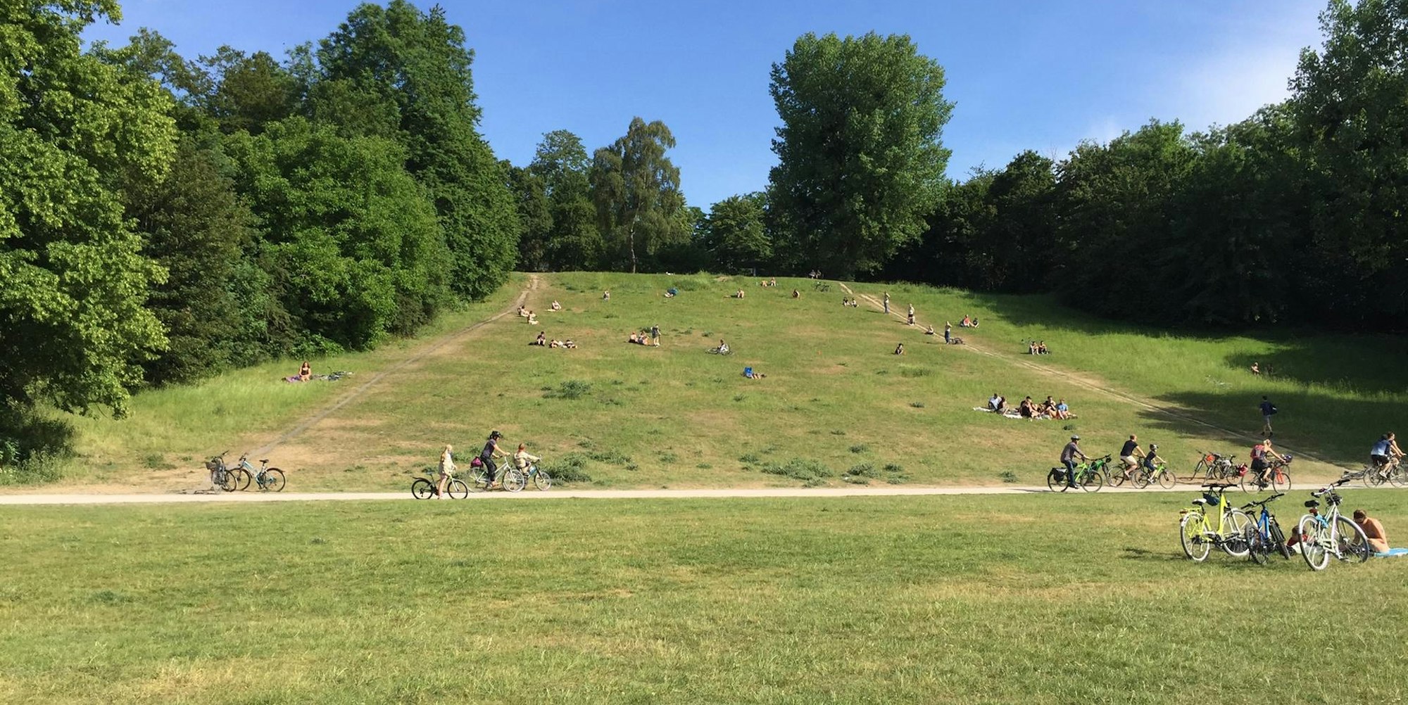 Der Beethovenpark in Sülz.