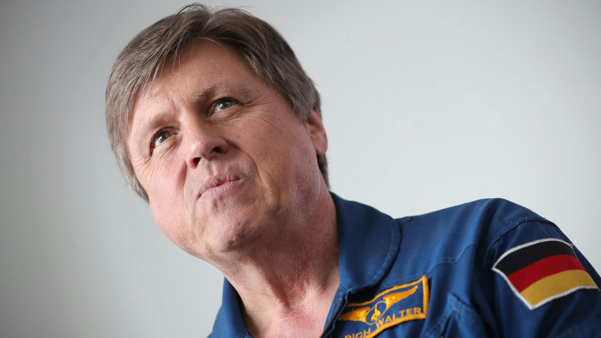Der deutsche Astronaut Ulrich Walter.