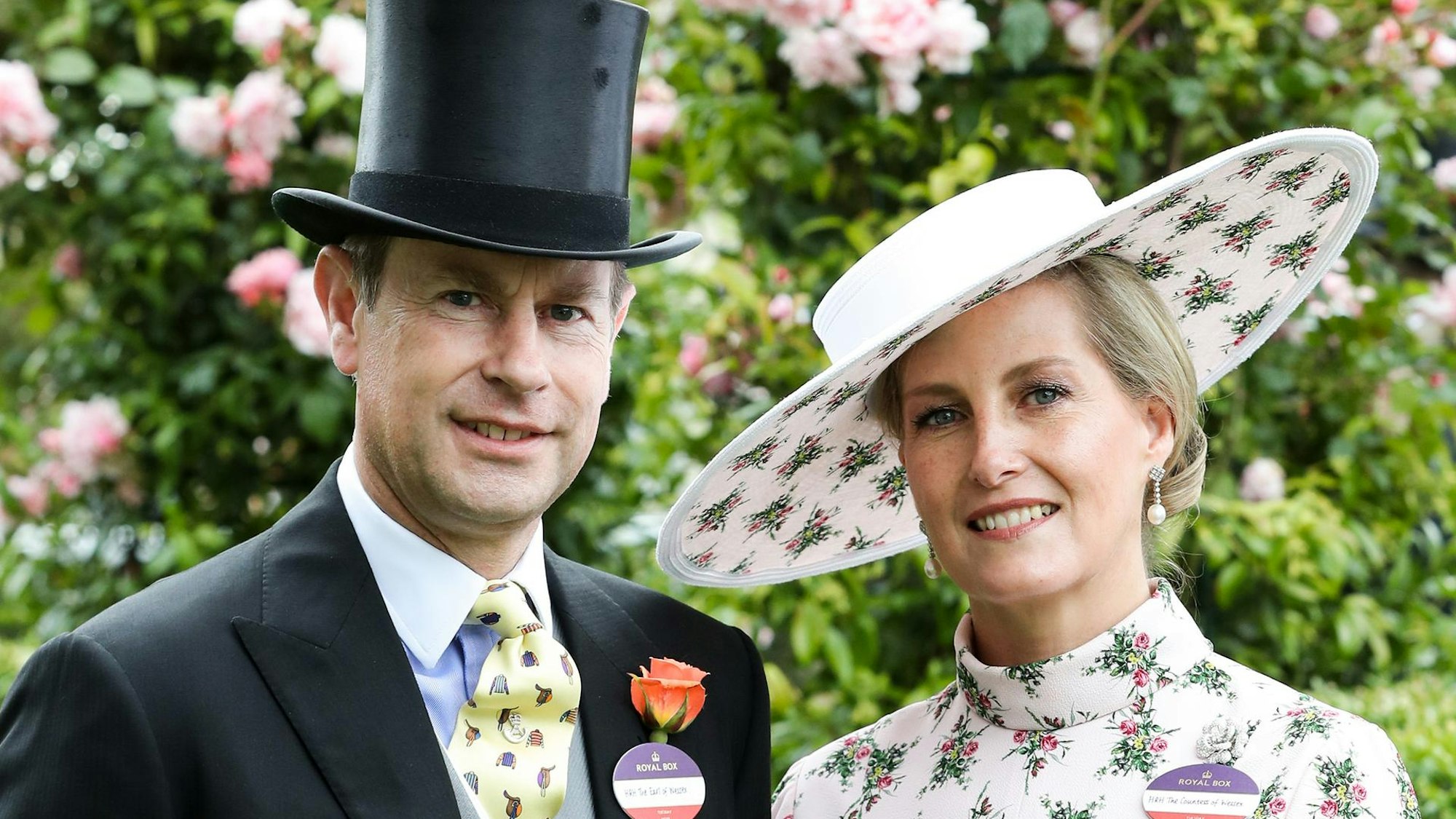 Prinz Edward und Ehefrau Sophie. Das Foto stammt von 2021.